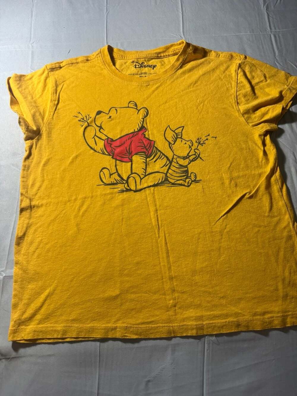 Disney Winnie the Pooh and Piglet Graphic T-Shirt Top